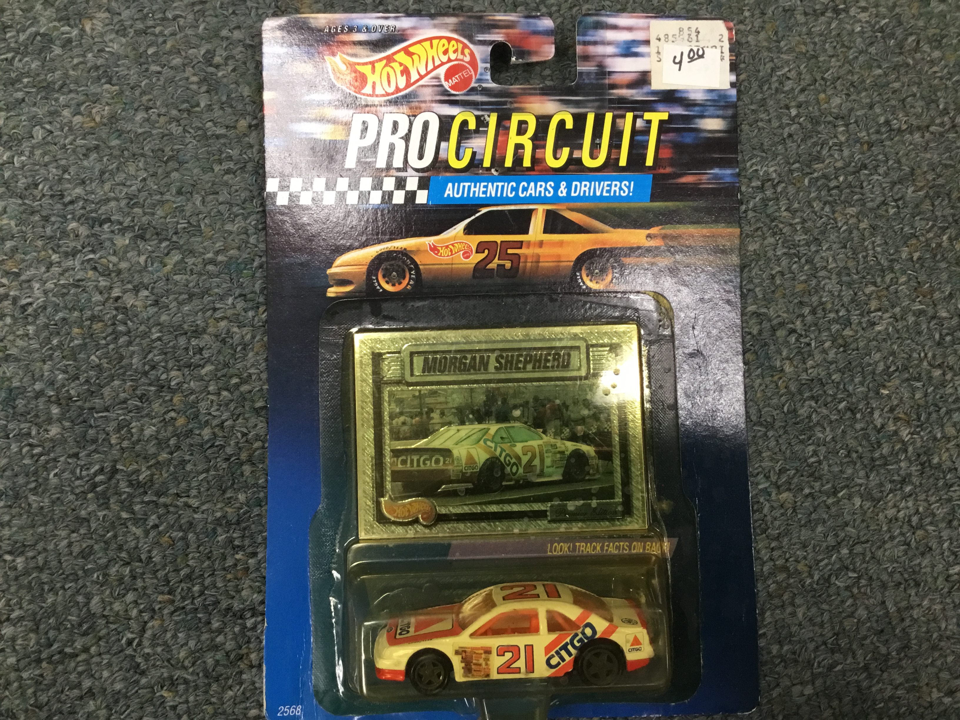 Hot Wheels Pro Circuit Morgan Shepherd Nascar. Box 3