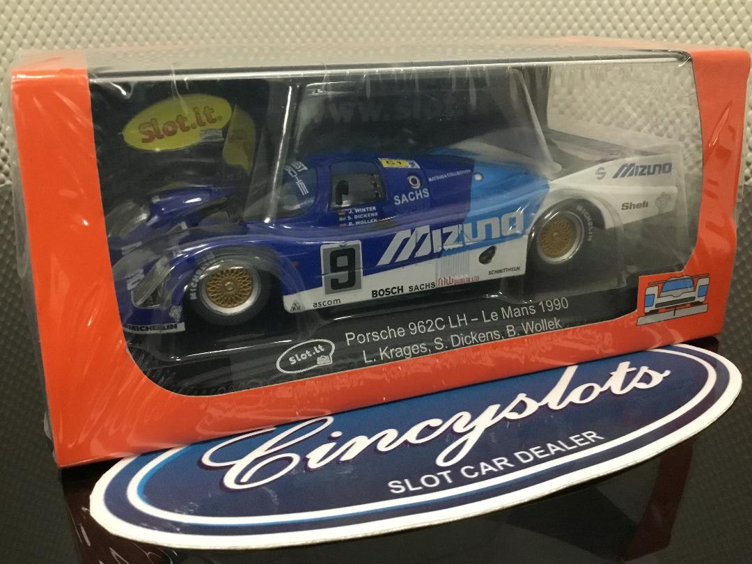 Slot.it CA03i Porsche 962C LH Mizuno 1990 1/32 Slot Car.