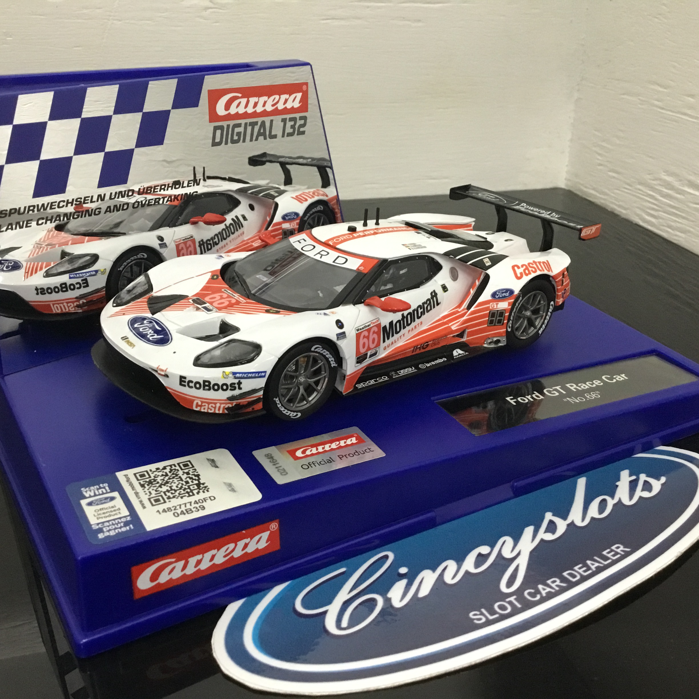 Carrera D132 30913 Ford GT GTE Motorcraft #66.