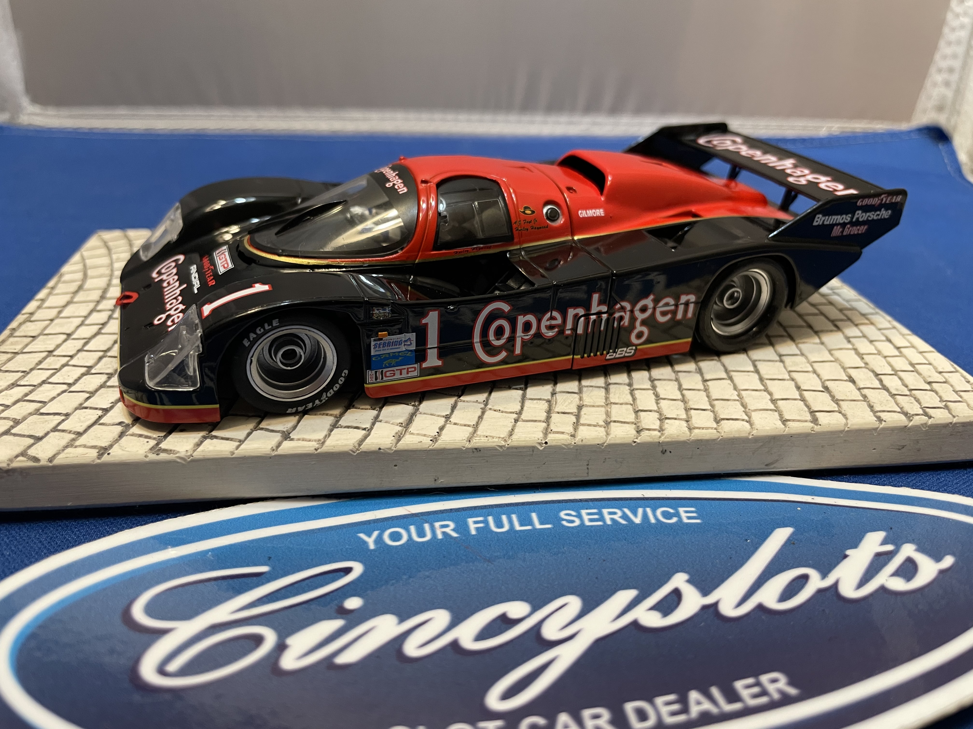 Slot.it Porsche 962 Copenhagen 1/32 Slot Car. Used, no box.