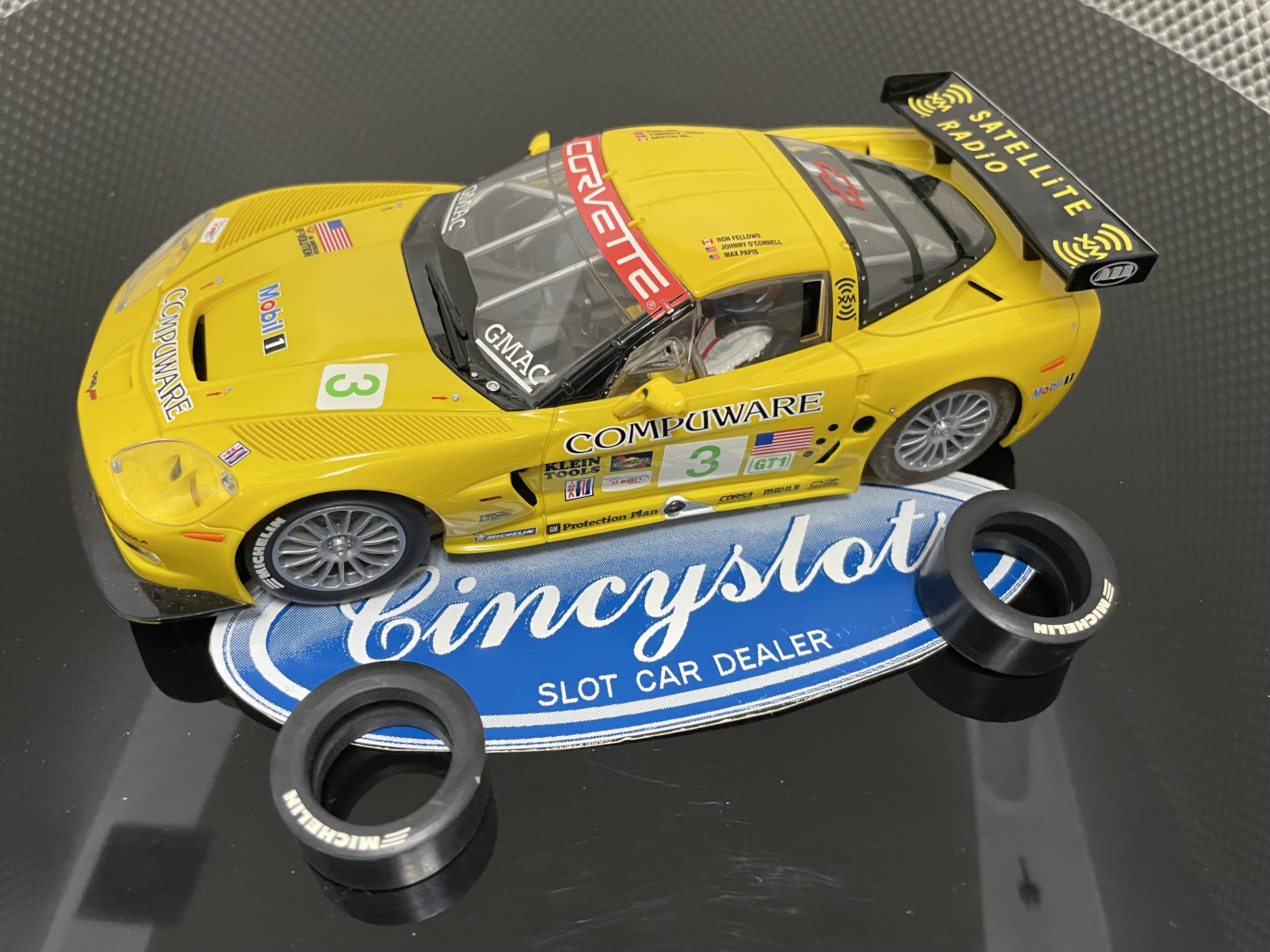 Carrera D124 Corvette Compuware C6R Used