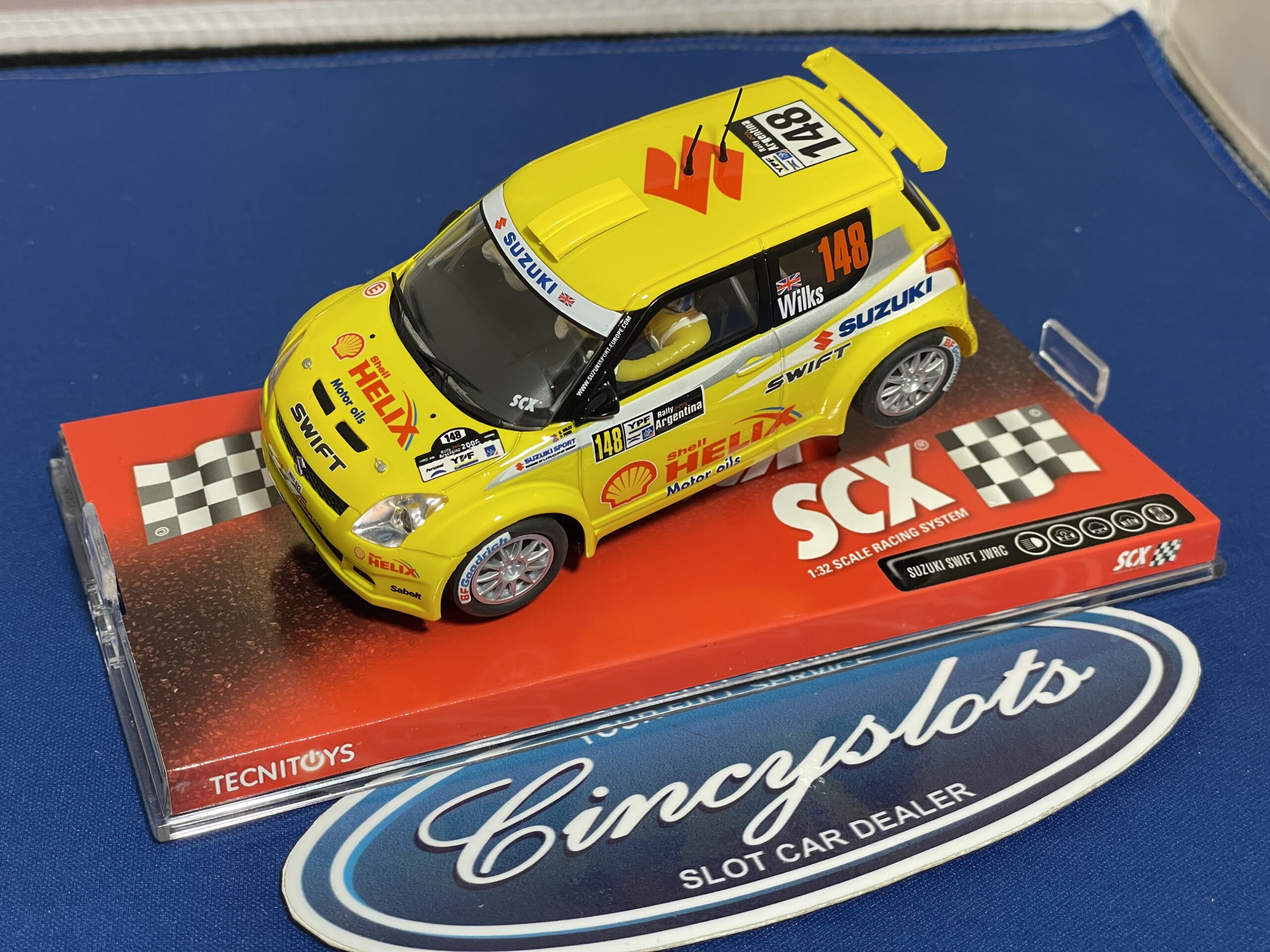 SCX 62160 Suzuki Swift Rally, Lightly Used.