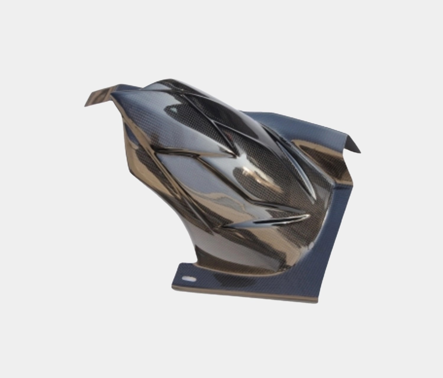 LIGHTECH Rear Mudguard Glossy Carbon Kawasaki Z750