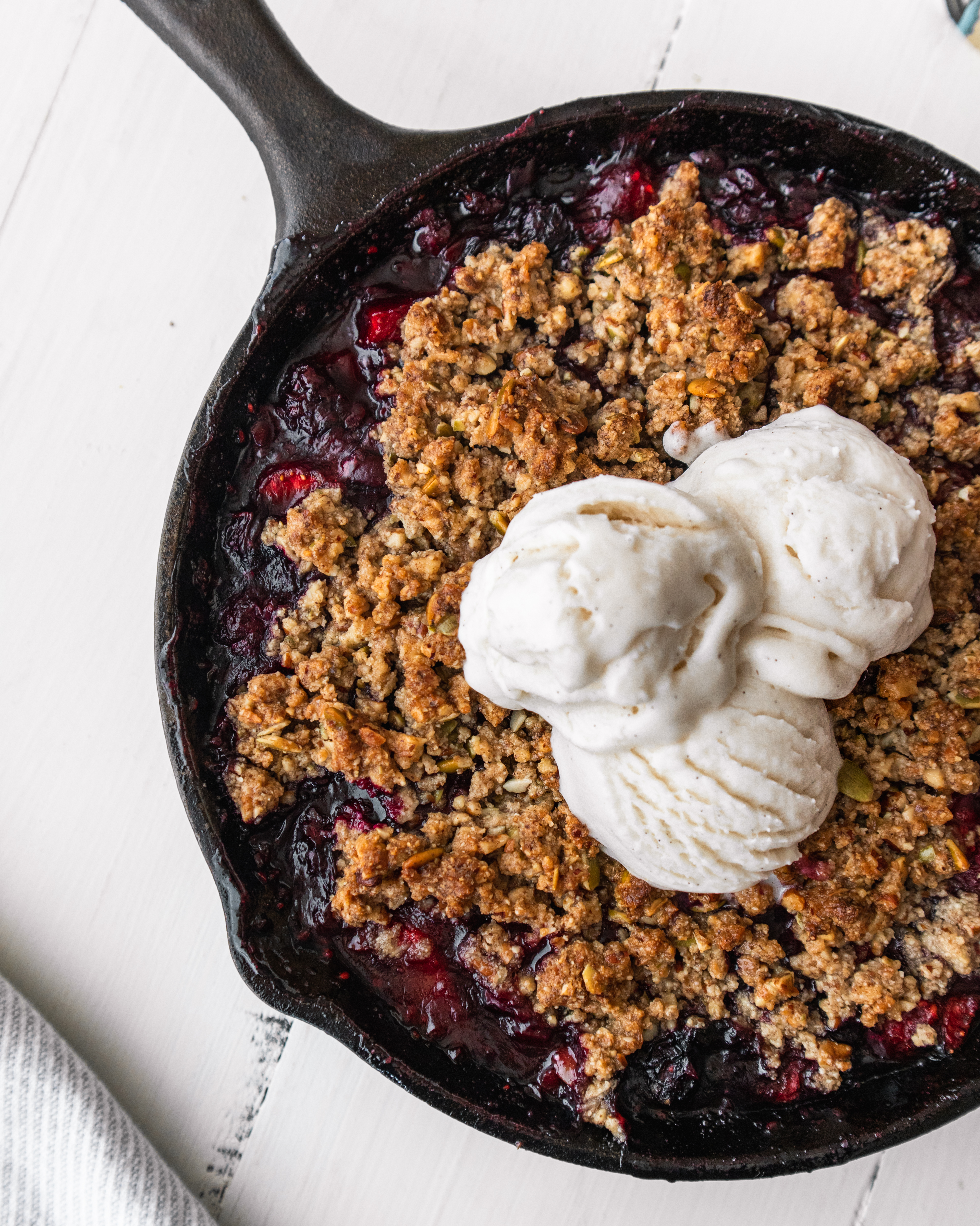images Paleo Blueberry Crumble Recipe rachael s good eats