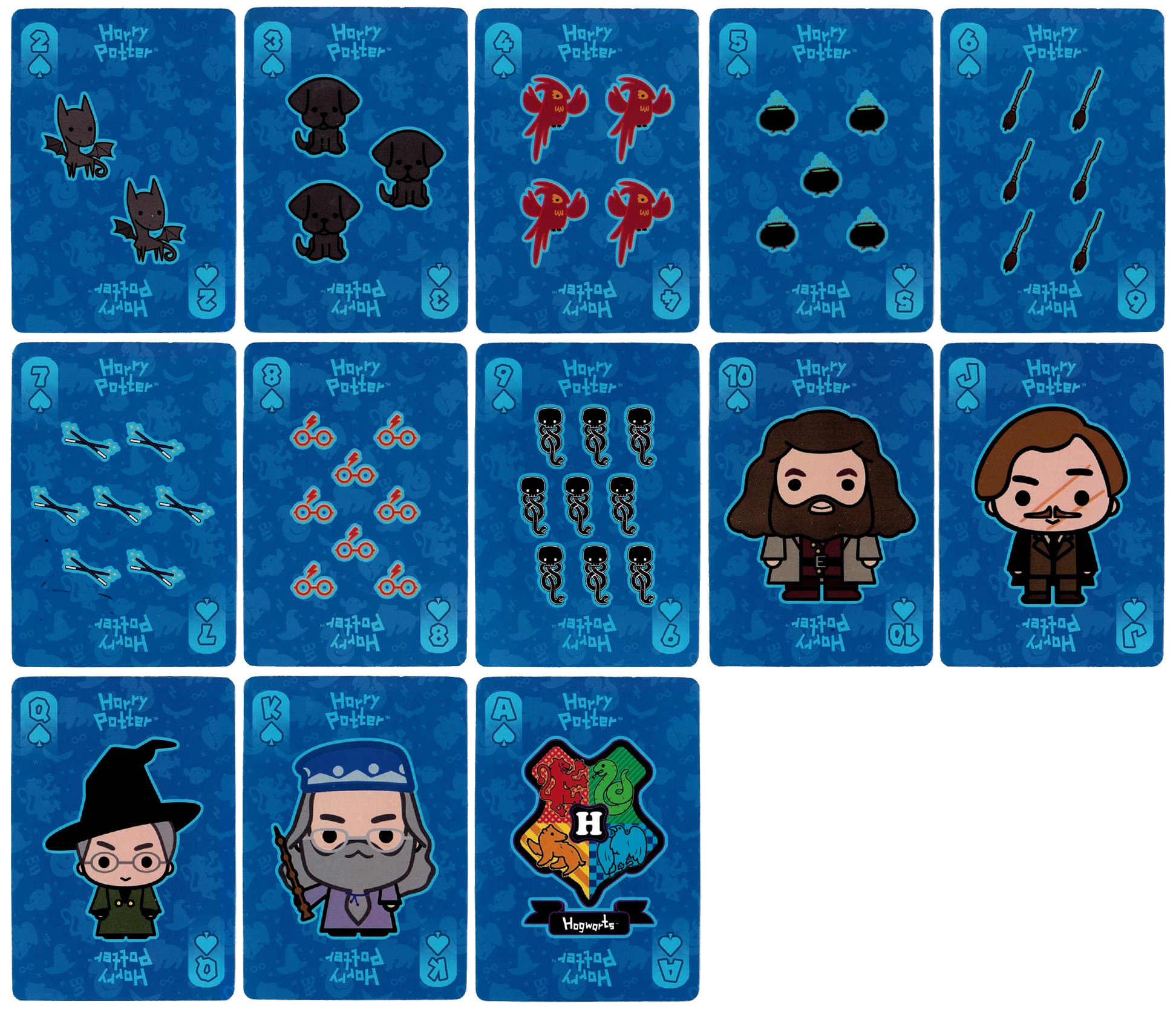 Harry Potter Chibi Deck Ravenclaw Set