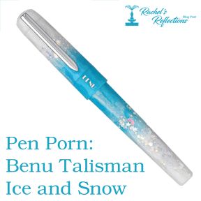 Instagram 1-9-23. Pen Porn: Benu Talisman Ice and Snow