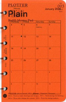 Plotter mini paper overlaid on filofax Pocket monthly layout paper