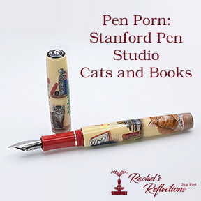 Pen Porn: Stanford Pen Studio Cats and Books