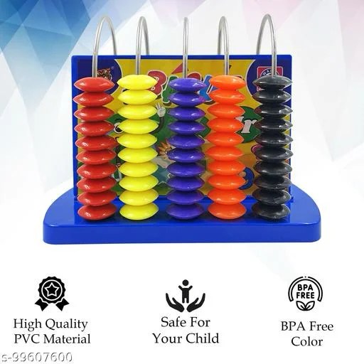 5 Rod Junior Abacus Toy for Kids