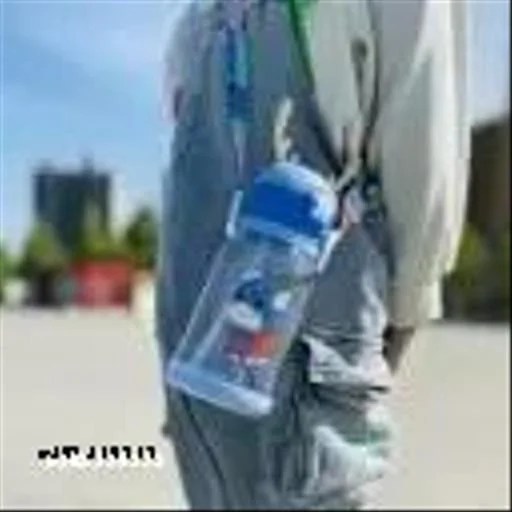 Kids 650ml Clear Transparent Drinking Plastic Water Bottle