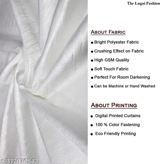 Printed Door Eyelet Curtain for Home, living room, dining room, Kids room