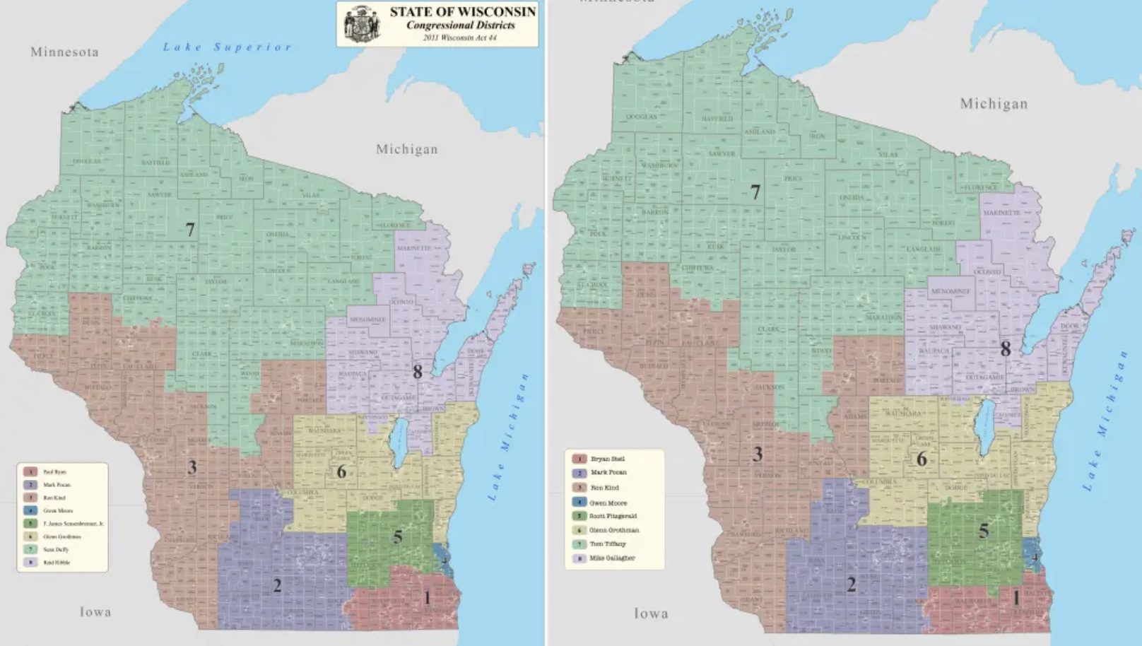 Wisconsin may get fairer state legislative maps, but the congressional districts will likely remain GOP-friendly - Vimarsana News