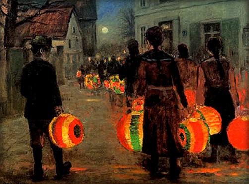 European Lantern Parades Lit Autumn Nights - Racing Nellie Bly