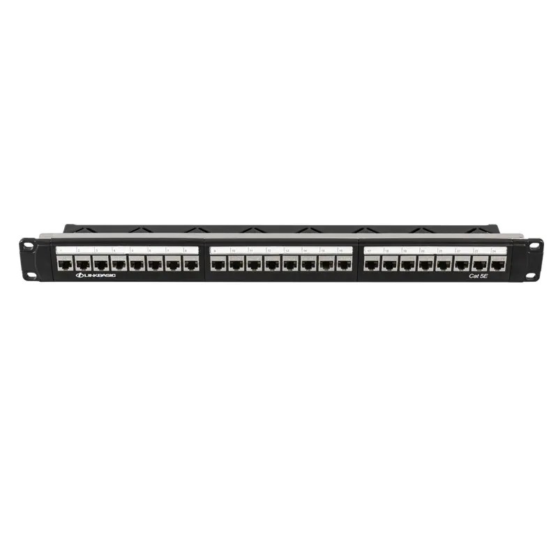 Cat5E FTP24-port patch panel PNA24-SC5E