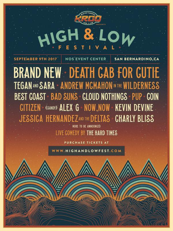 High and Low Festival Lineup
