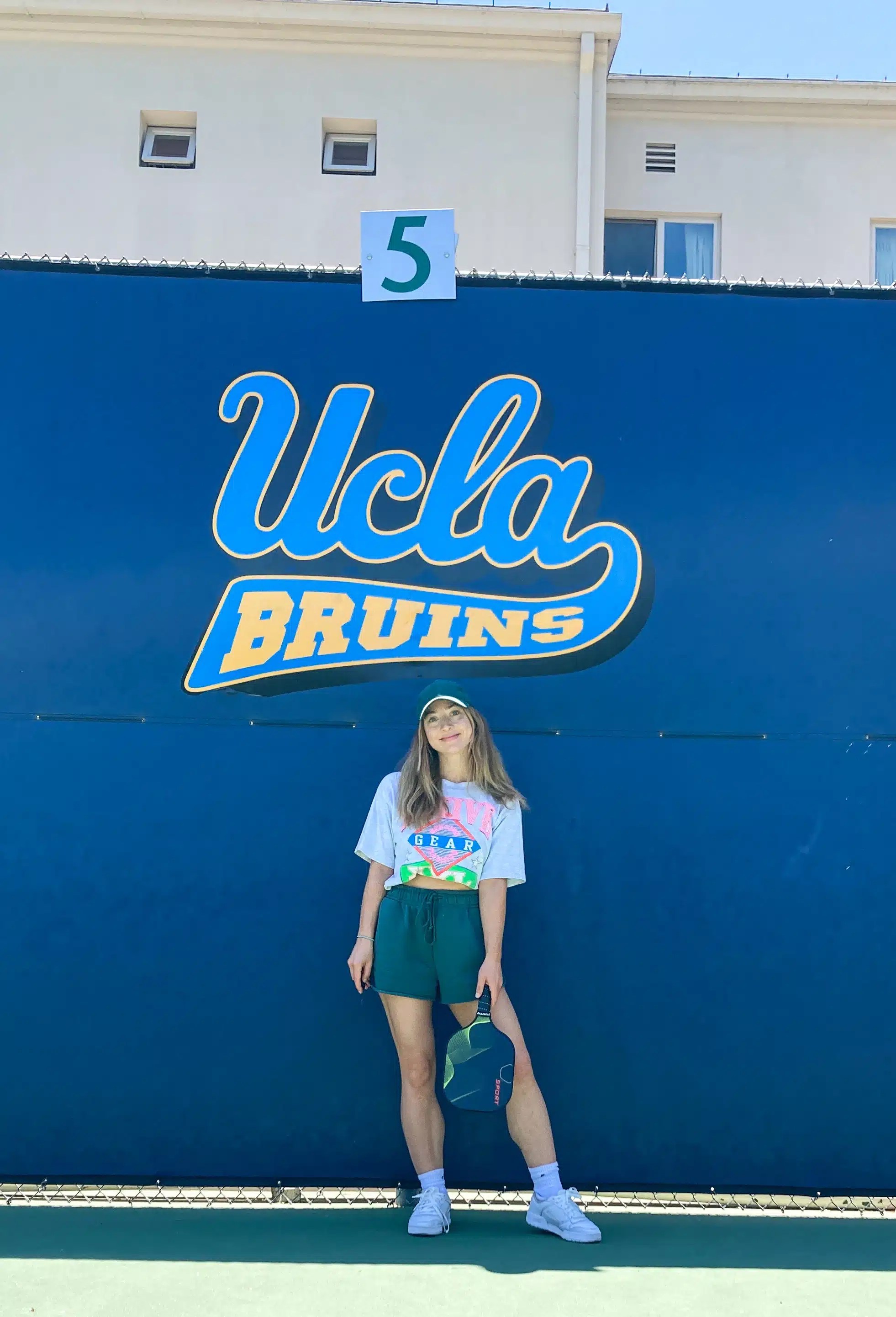 Racket Royalty Author Riley Chervinski on the court