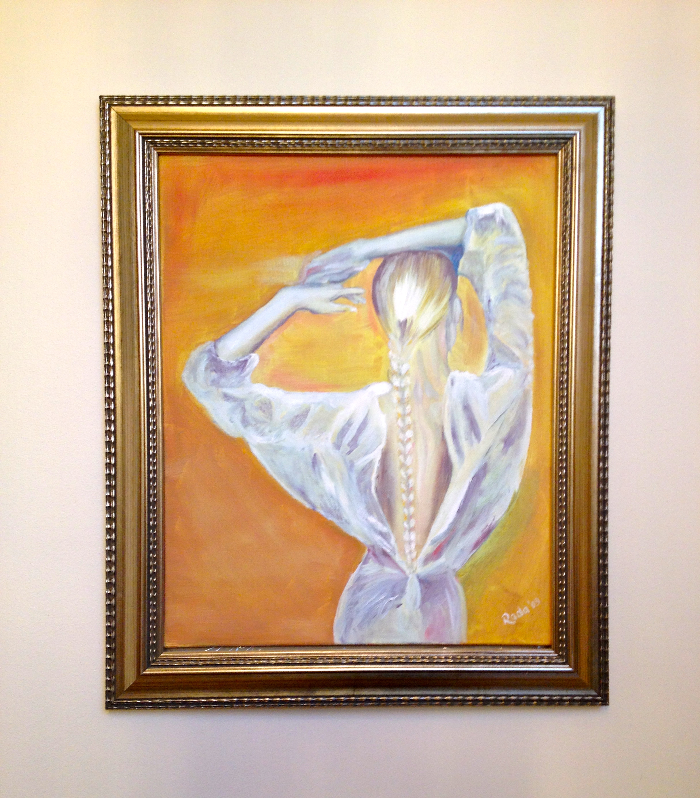 016. Maria, Unframed size: 16" x 20"