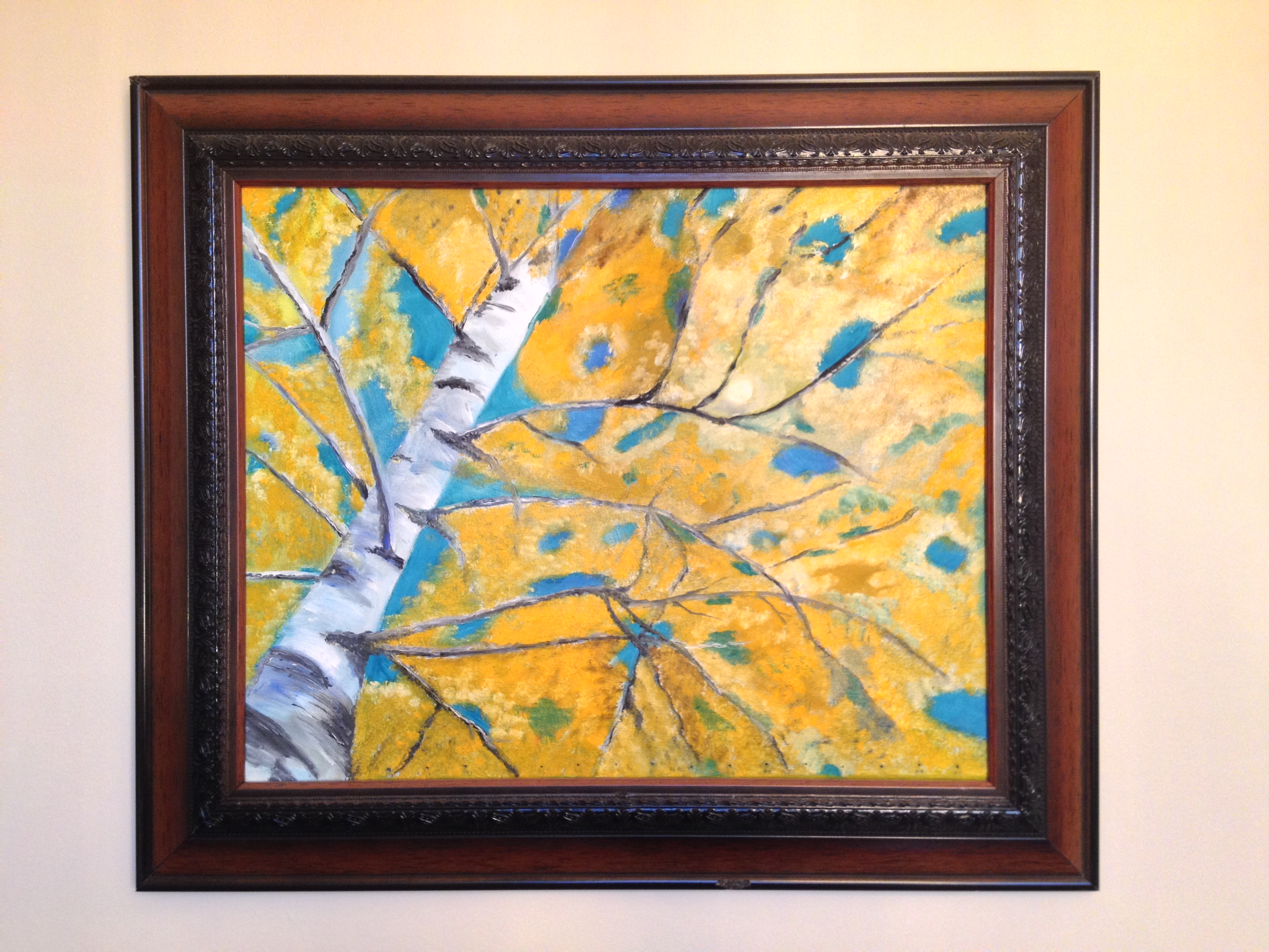 033. Lonely, Unframed size: 20" x 16"