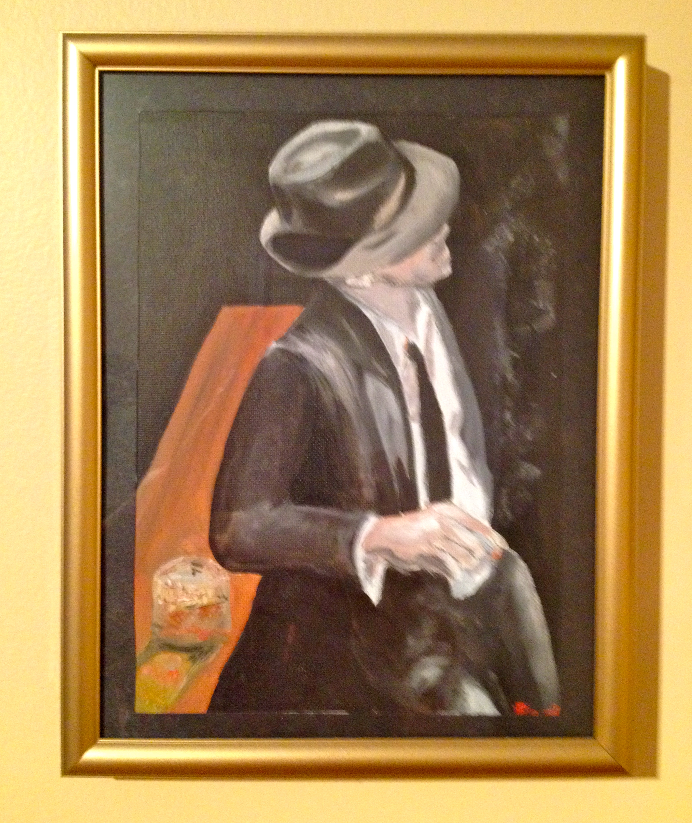 025. Joe, Unframed size: 9" x 11"