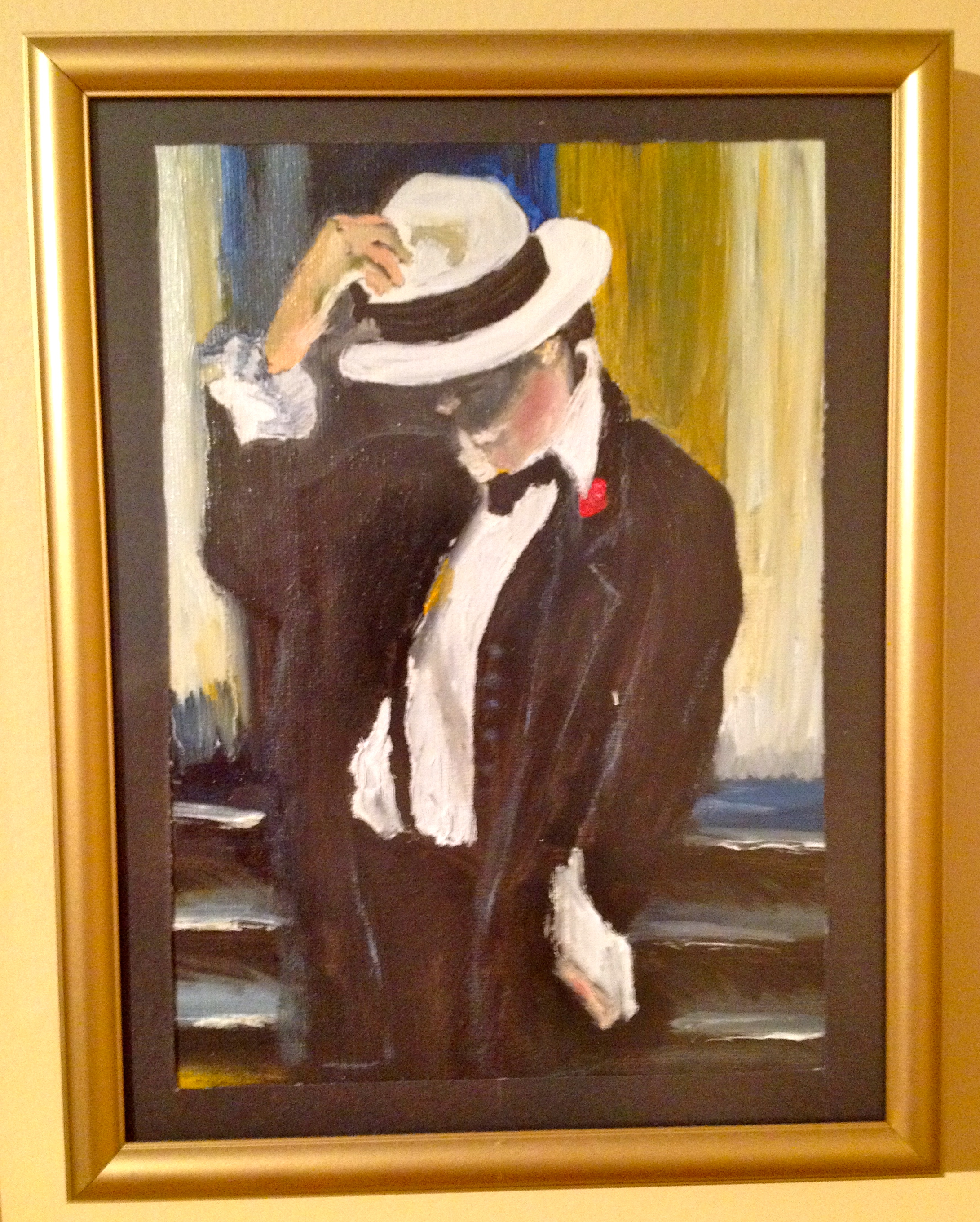 024. Sylvester, Unframed size: 9" x 11"