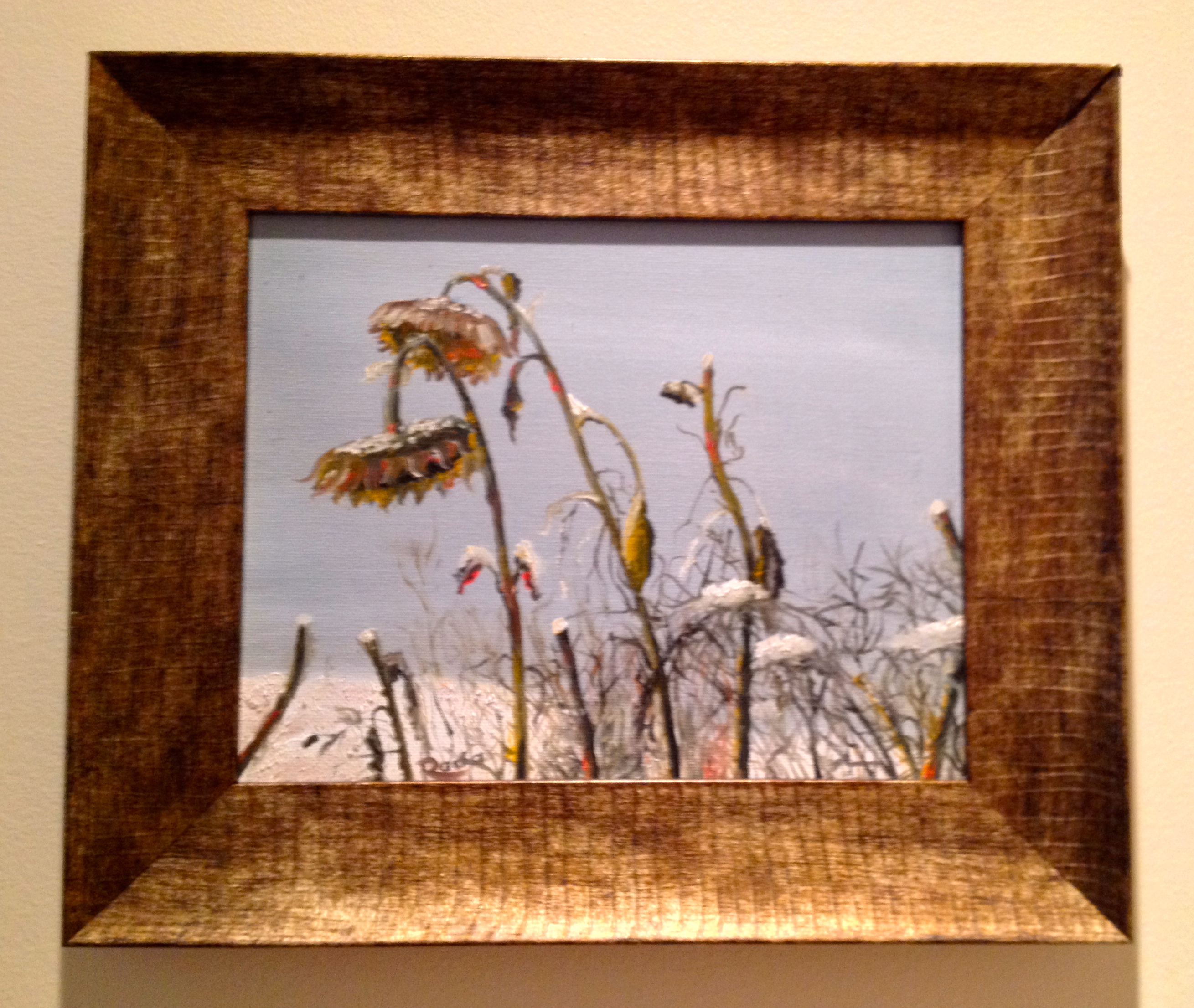 023. Snow, Unframed size: 10" x 8"