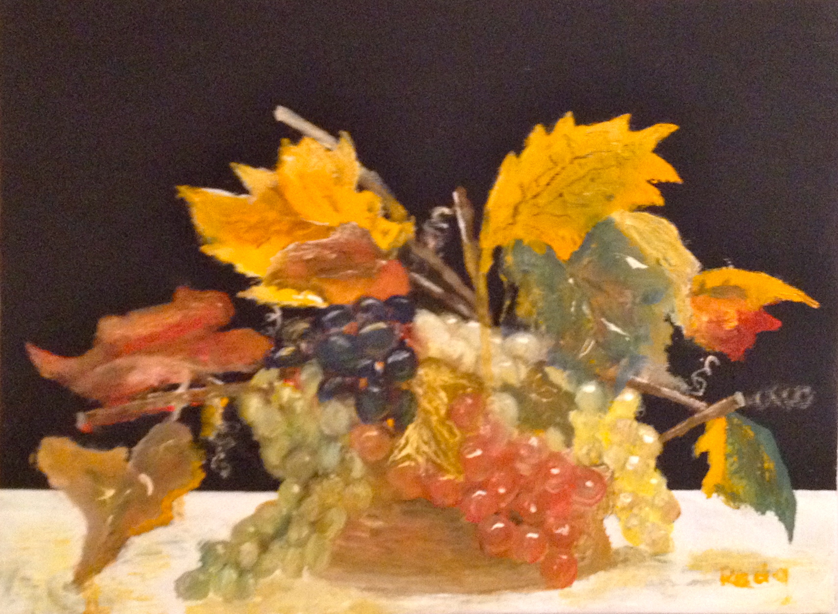 053. Fall, Unframed size: 12" x 9"