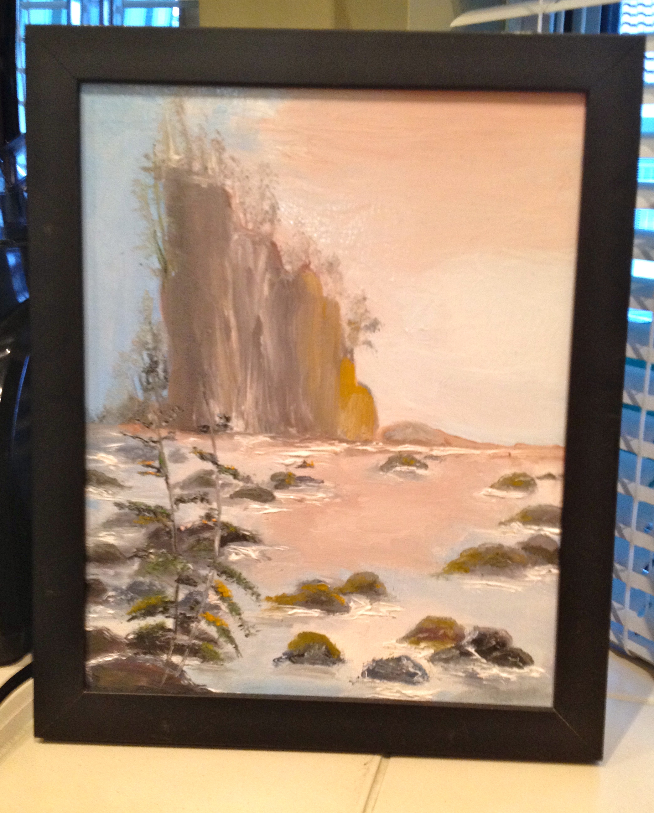 051. Sunset, Unframed size: 8" x 10"