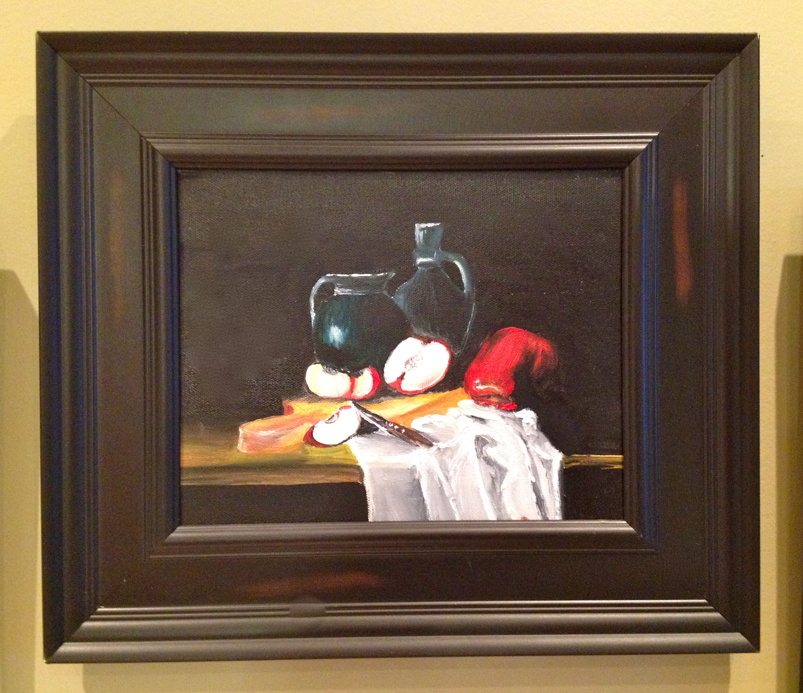 049. Cutting board, Unframed size: 10" x 8"