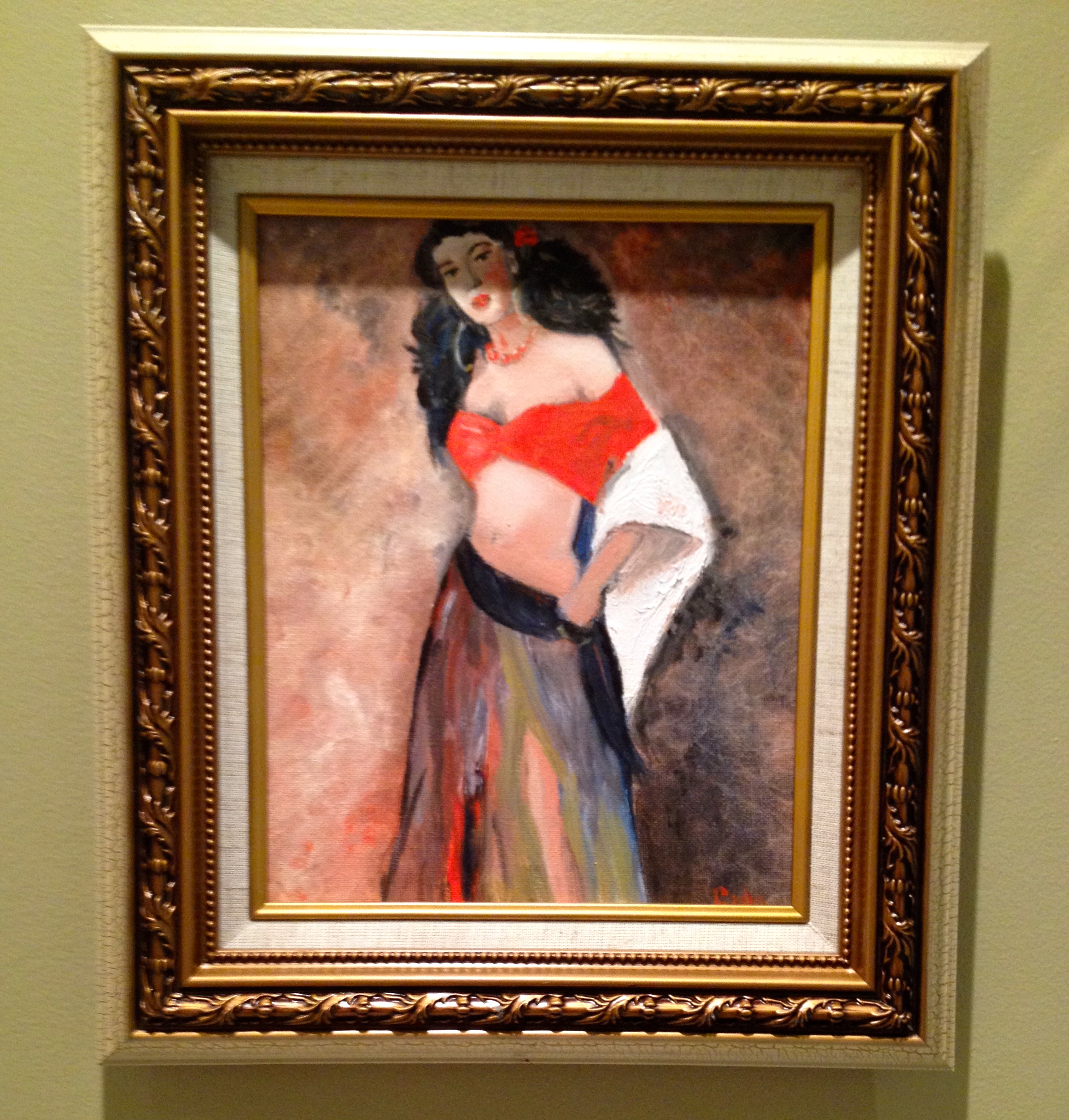 047. Romana, Unframed size: 8" x 10"