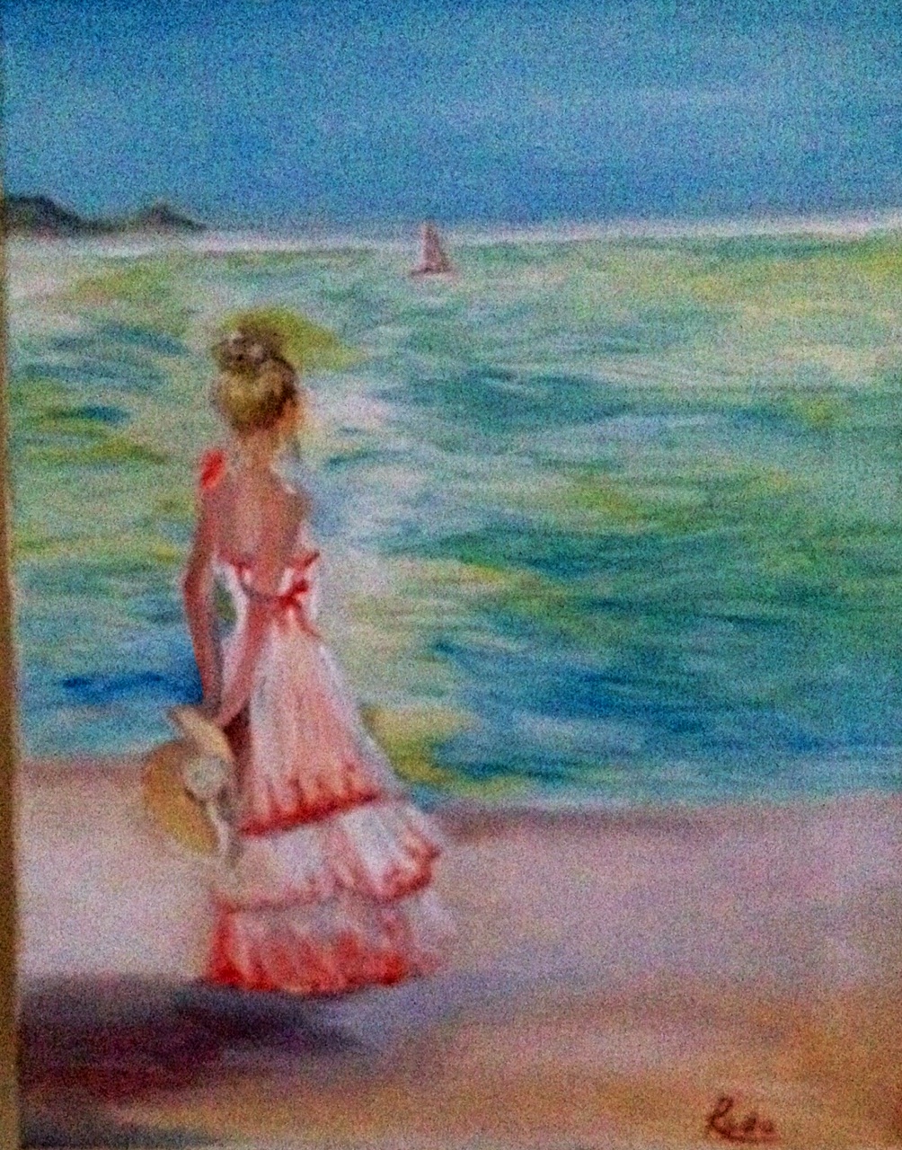 071. See sight, Unframed size: 11" x 14"