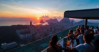 Bares rooftops no Rio de Janeiro: drinks com vistas deslumbrantes
