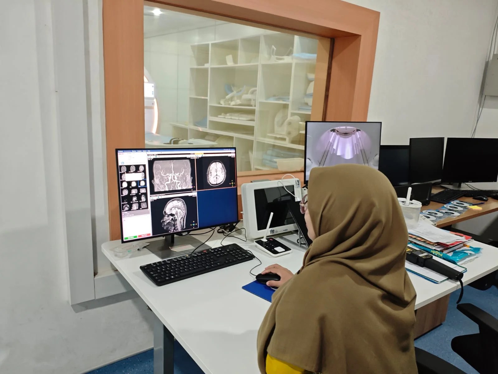 Ruang pelayanan MRI di RSUD Taman Husada (Radar Kaltim).