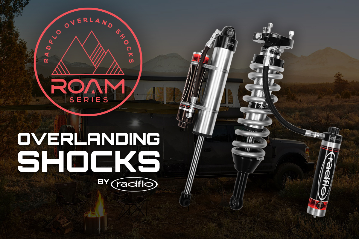 ALL NEW ROAM SERIES OVERLAND SHOCKS BY RADFLO - Radflo Suspension