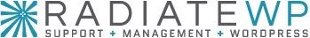 website logo with the words Support, Management and WordPress