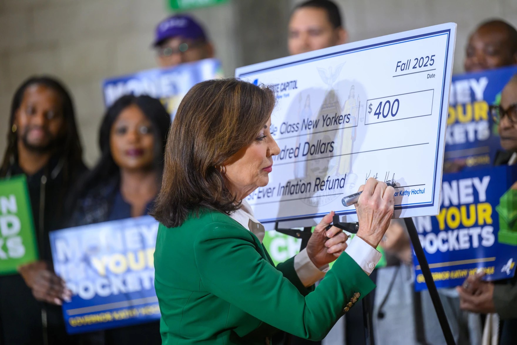 Gov. Hochul Expected to Send Rebate Checks to New Yorkers Shortly Before Election Day