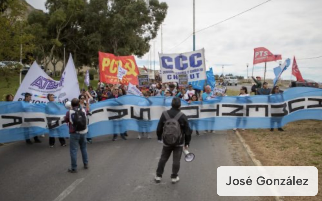 José González confirmó que en Comercio hubo un acatamiento del 55% en Comodoro