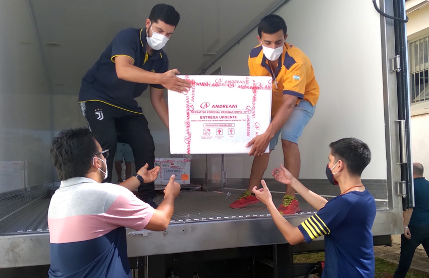Coronavirus: cuántas vacunas de la segunda dosis llegaron a Entre Ríos