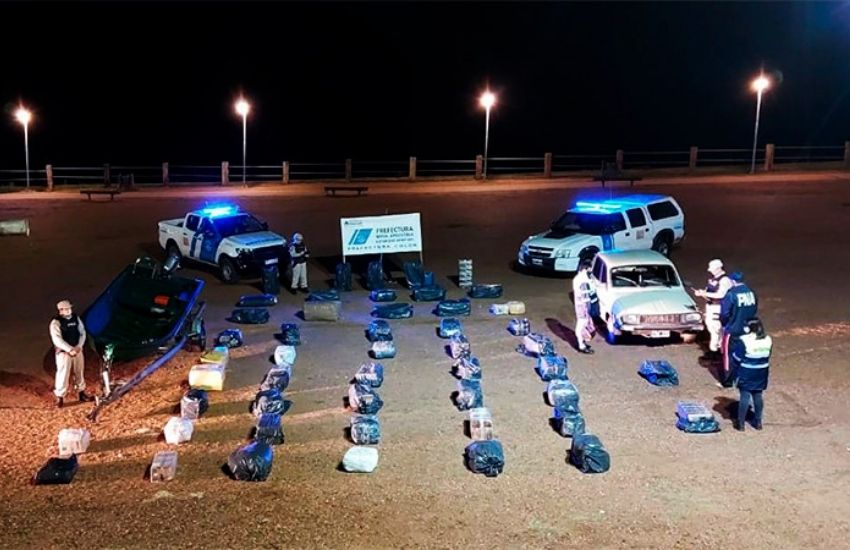 Colón: frustraron el contrabando de mercadería ilegal por más de un millón de pesos