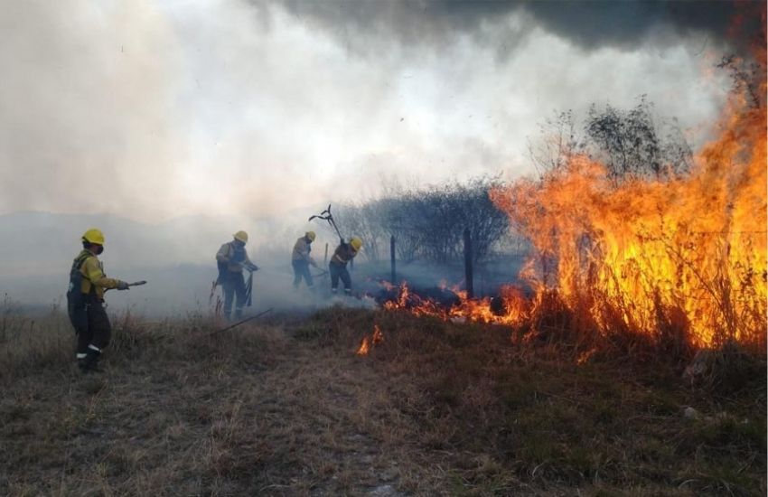Prohíben realizar quemas en toda la provincia hasta fines de febrero