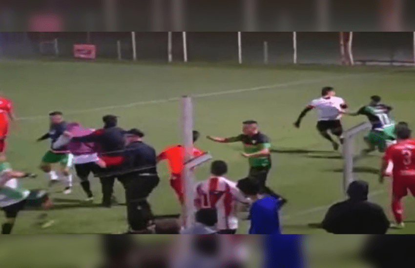 El Rojo le ganó a Banfield de Victoria y hubo caos al final del partido: “la seguridad no fue buena”