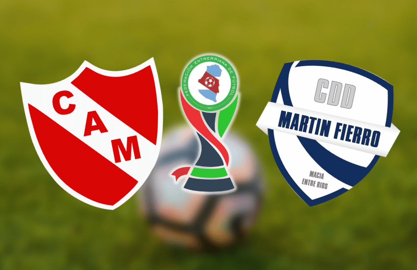 Copa Entre Ríos: Atlético Maciá y Martín Fierro ya tiene zonas y conocen a sus rivales