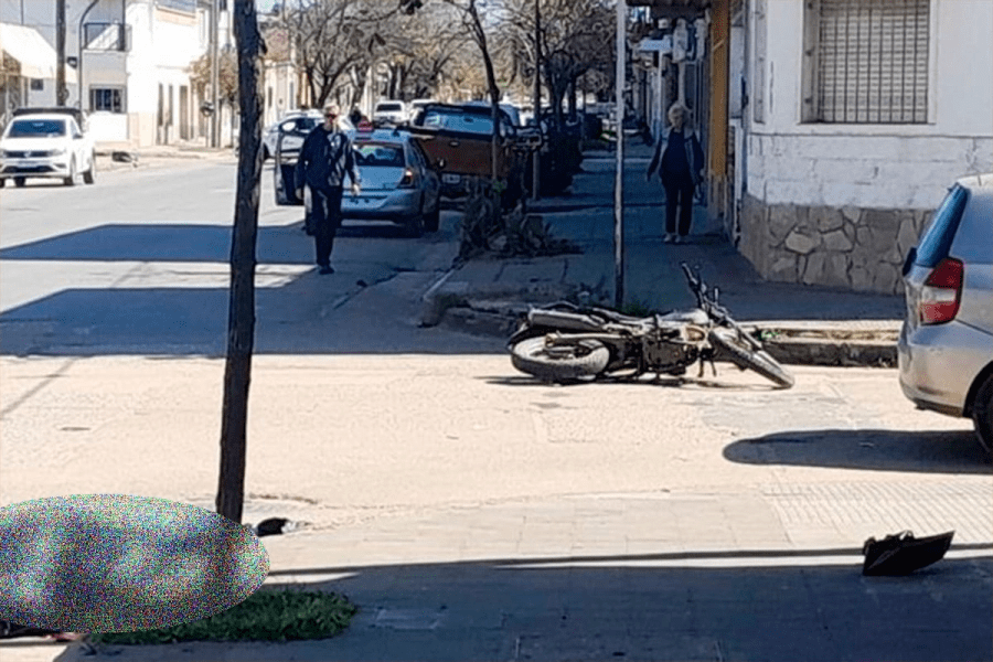 Motociclista murió tras chocar con un auto en una avenida de Gualeguaychú