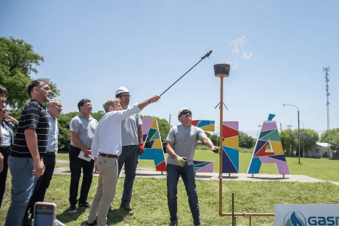 Casi 400 nuevas familias de Maciá están en condiciones de acceder al gas natural