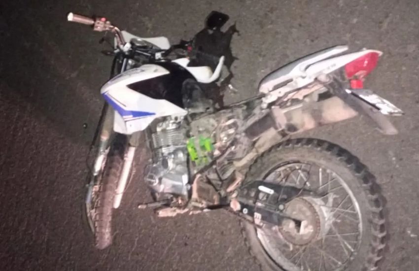 Departamento Colón: motociclista falleció tras chocar contra un perro en la ruta