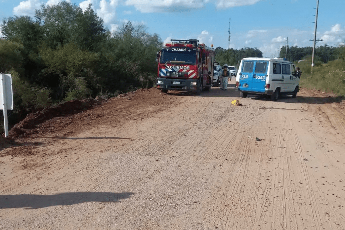 Hallaron a un hombre sin vida en un arroyo de Chajarí: investigan su identidad y las causas de la muerte