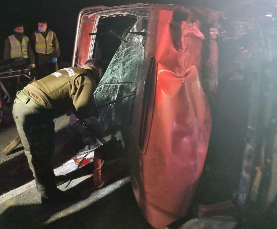 Accidente deja una persona fallecida en la comuna de los Vilos