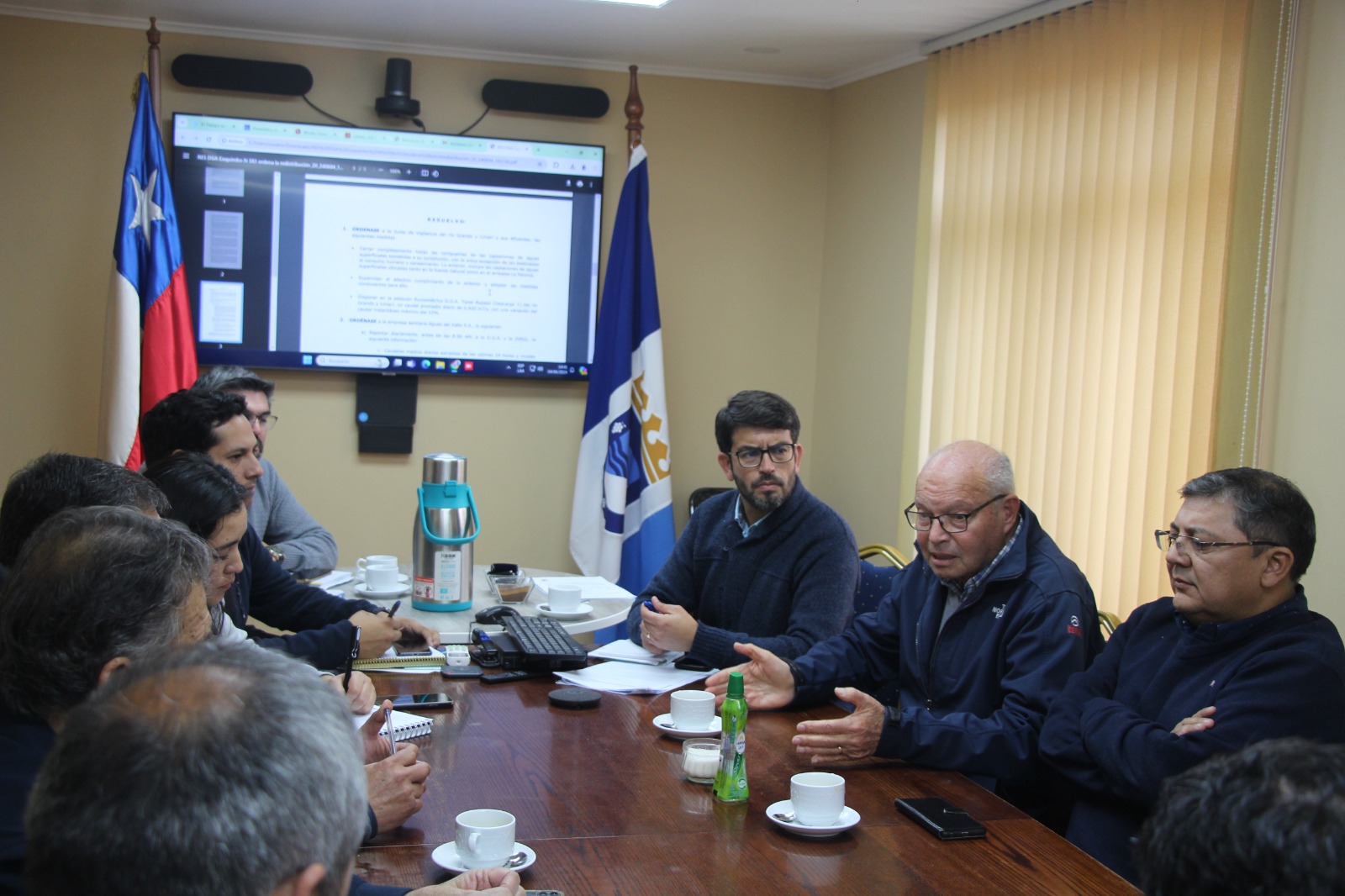 “No permitiremos que la ineficiencia de la empresa sanitaria nos condene a ser una zona de sacrificio” Cristian Herrera Peña, Alcalde de Monte Patria