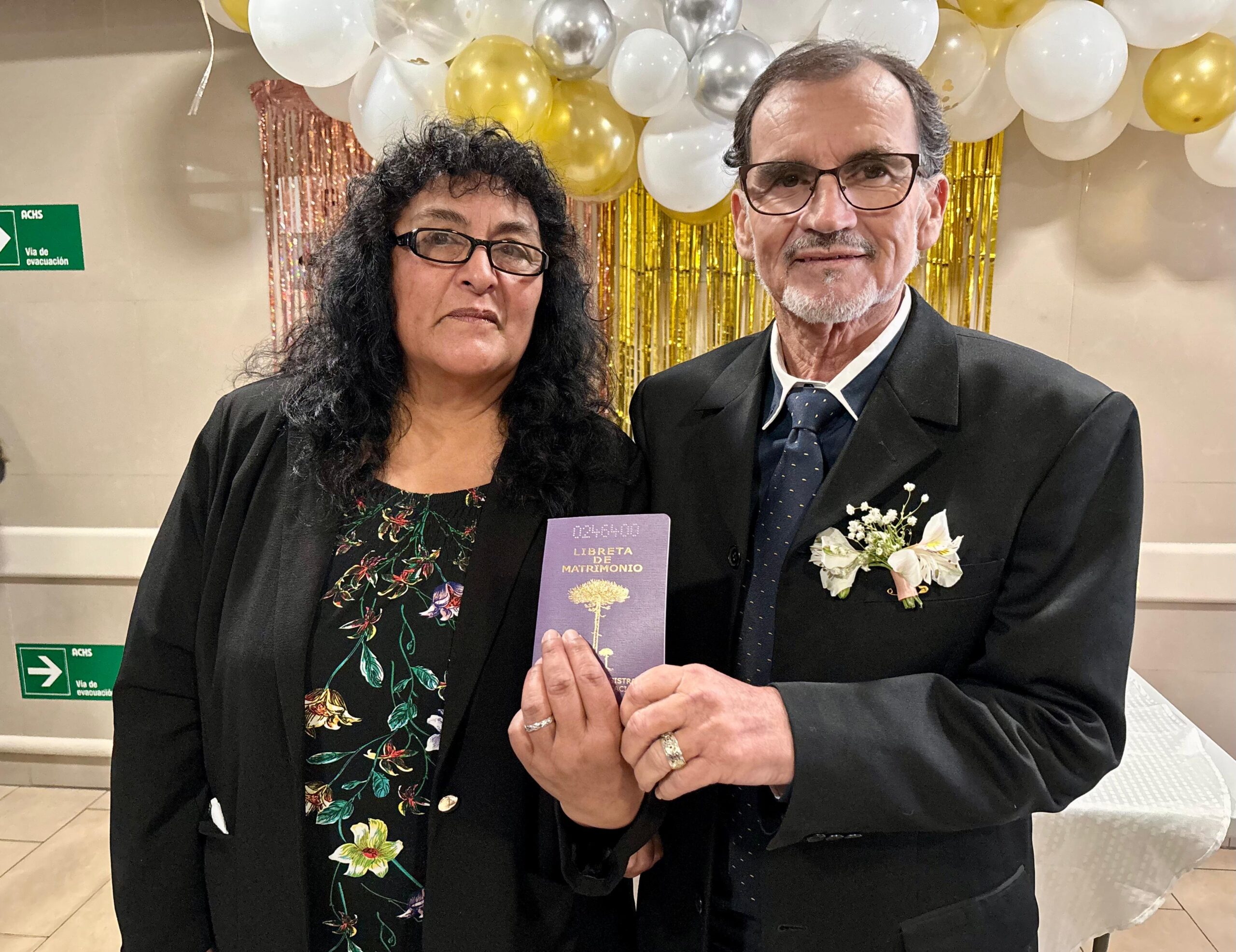 Paciente en etapa terminal cumplió su sueño de casarse en el Hospital de Coquimbo