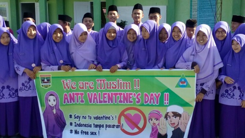 FSI El-Fata SMAN 1 Solok Selatan Ajak Tolak Valentine’s Day