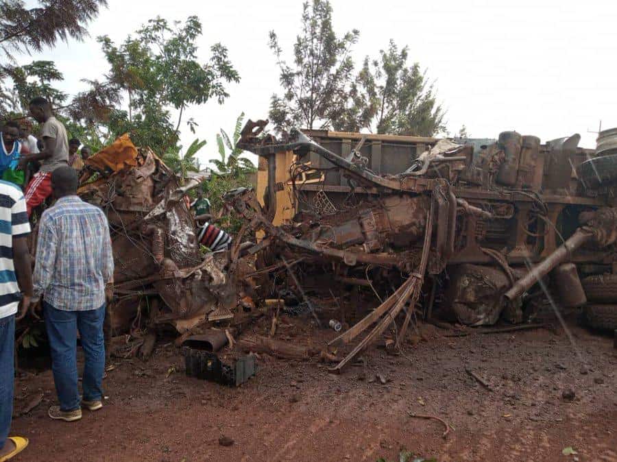 Kigali: Indi mpanuka y’ikamyo yakangaranyije abayibonye